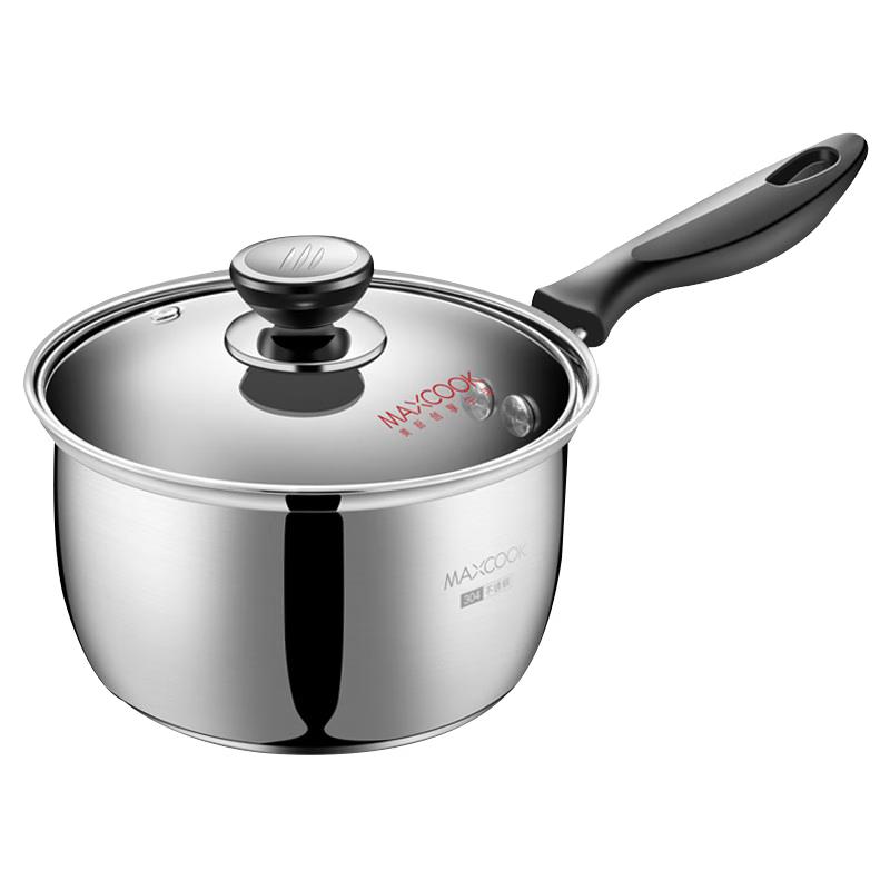 MAXCOOK Stainless Steel Milk & Saucepan for Baby Food 16cm