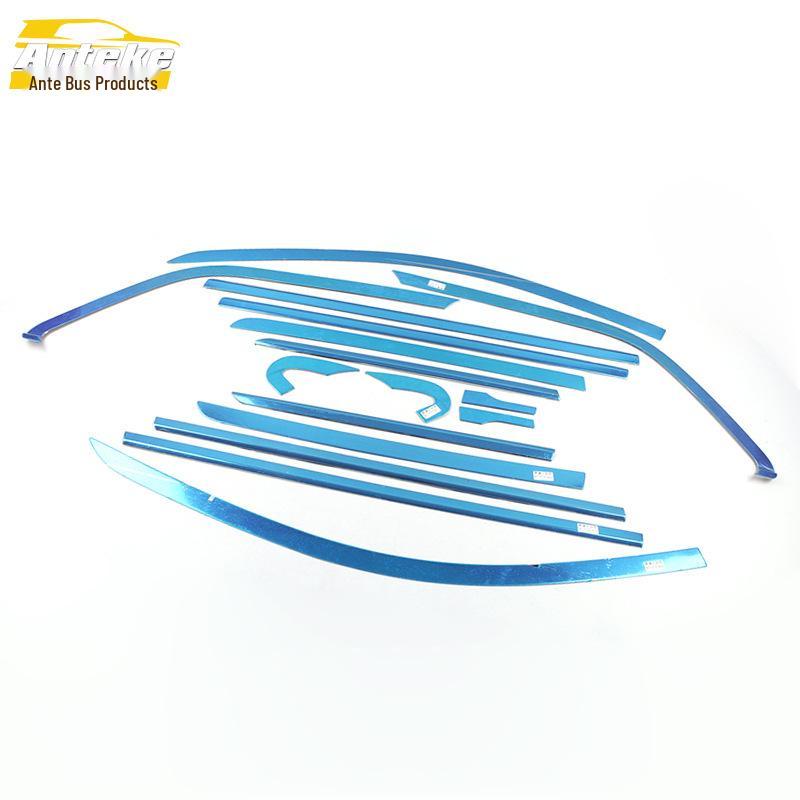 Dodge Journey Window Decoration: Stainless Steel Anti-Scratch Door Edge & Glass Trim