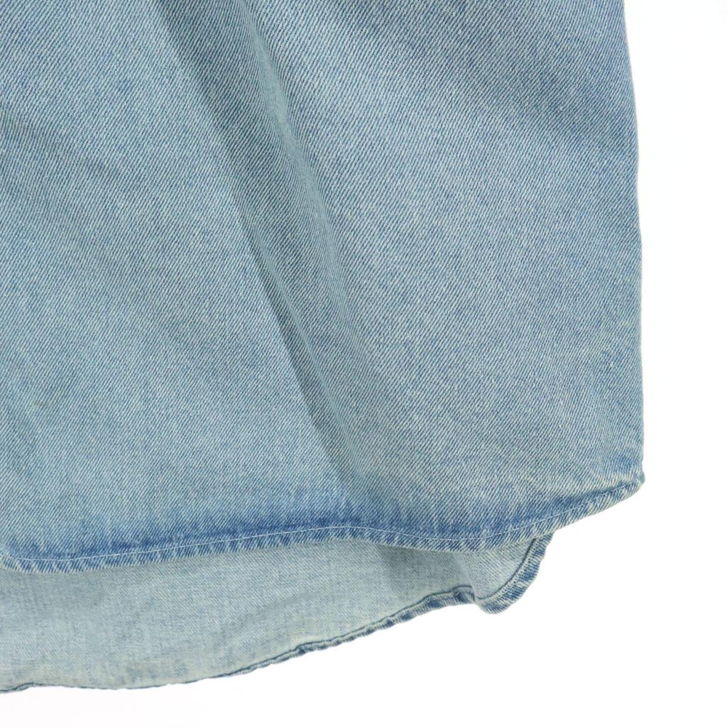 GAP 90s Old Long sleeve Denim shirt S blue Men's Used