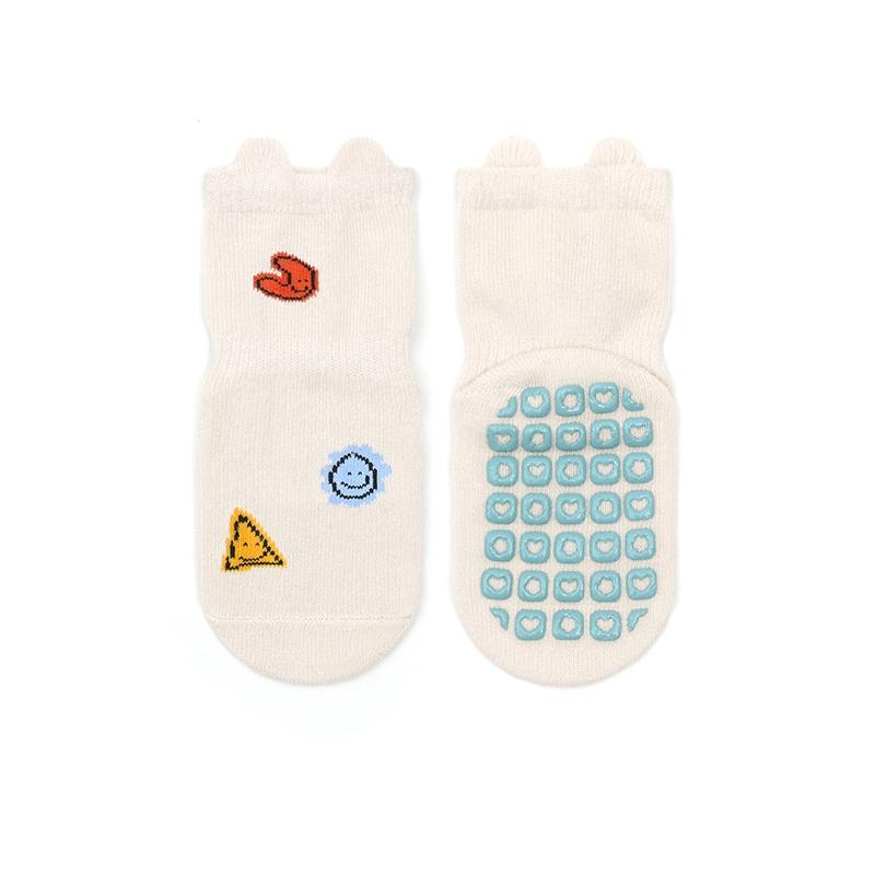 Kids Non-Slip Socks Cute Cartoon Pattern Toddler Boys Girls Children's Floor Socks Comfortable Cotton Socks for Infant Newborn