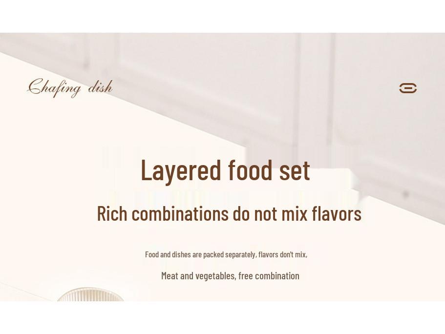 304 Stainless Steel Double-Layer Leak-Proof Insulated Bento Lunch Box with Food Compartments