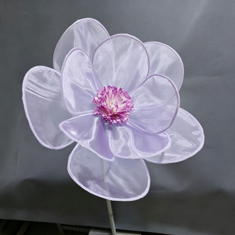Organza Flower Heads for Aesthetic Wedding and Room Decor