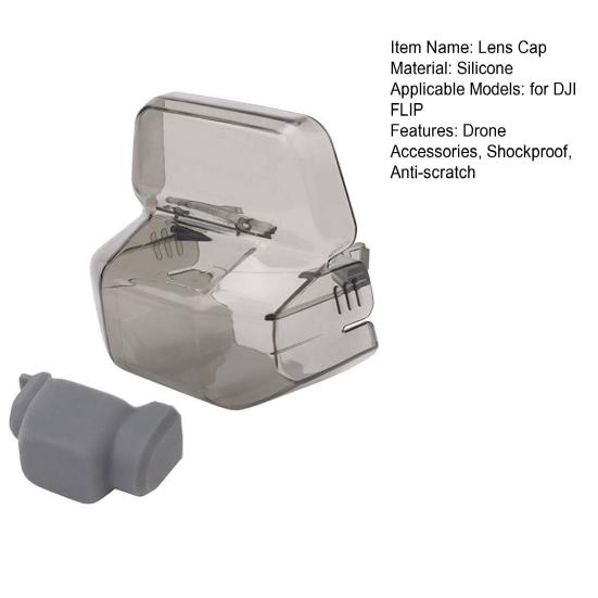 Gimbal Cover Lens Protective Cap for DJI FLIP Shockproof Anti-scratch Gimbal Camera Protector Silicone Lens Guard Drone Accessories