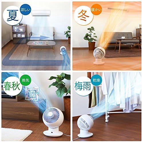 Iris Ohyama Circulator Eye Quiet Left and Right Swing 18 Tatami Powerful Air Blower PCF-SC15 White