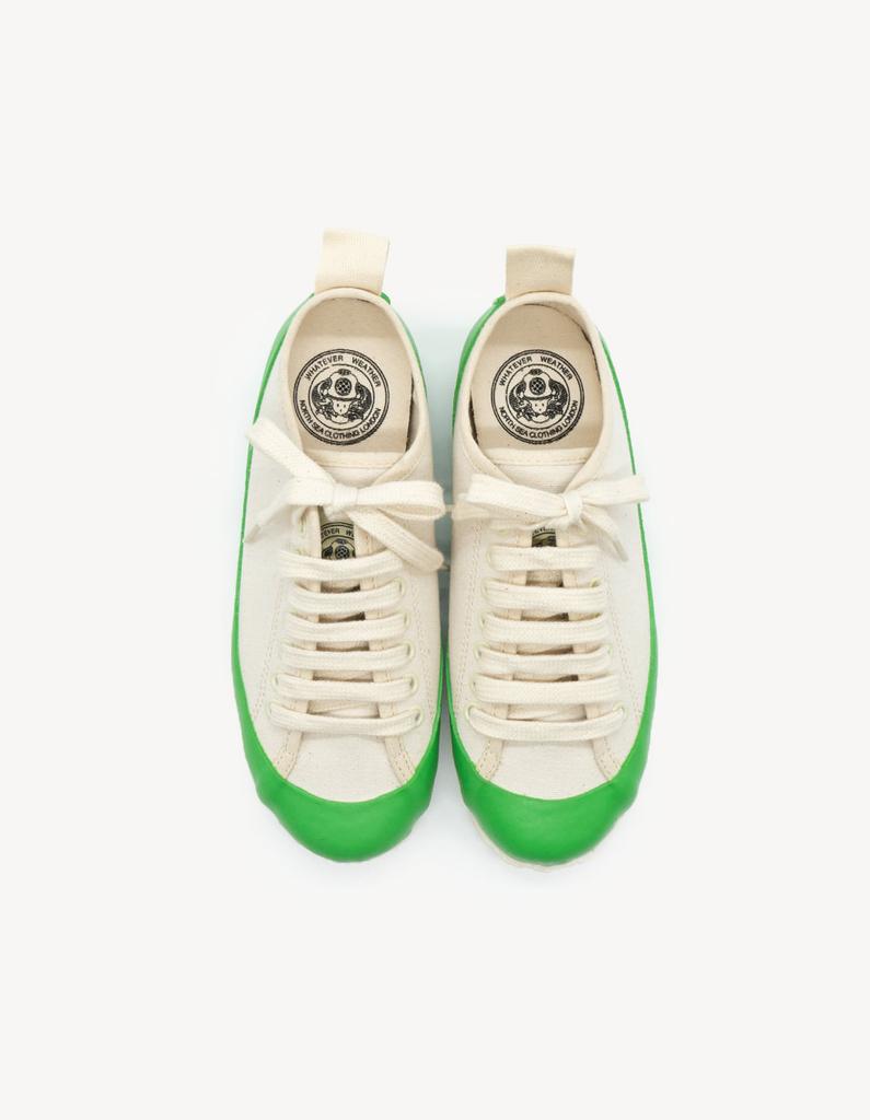North Sea Clothing Marine Type 2 Lace-Up Deck Shoes Green