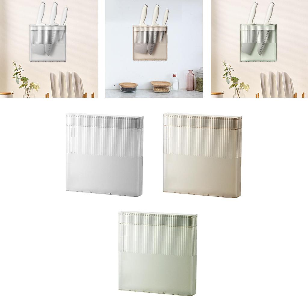 Blok na nože bez nožů Kuchyňská organizace Úložný organizér Odnímatelný