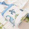 Baby Cotton Gauze Bath Towel Six-Layer High-Density Seersucker Children'S Quilt Baby Children'S Bath Towel Lunch Break Small Bag Towel