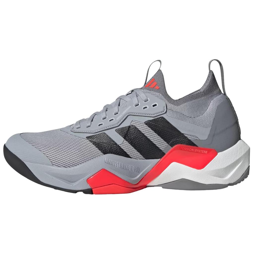 Adidas Rapidmove ADV 2 Halo Silver Black Lucid Red Men Sneakers Grey Core-Black ID6559