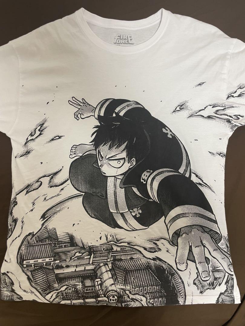

[USED] Fire Force Shinra Kusakabe Anime T-shirt