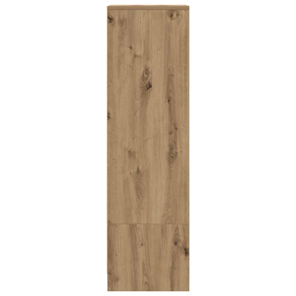 Standschrank, Aktenschrank fürs Arbeitszimmer, Flur-Aufbewahrungsschrank, Beistellschrank fürs Wohnzimmer, 29,5 x 34 x 119,5 cm