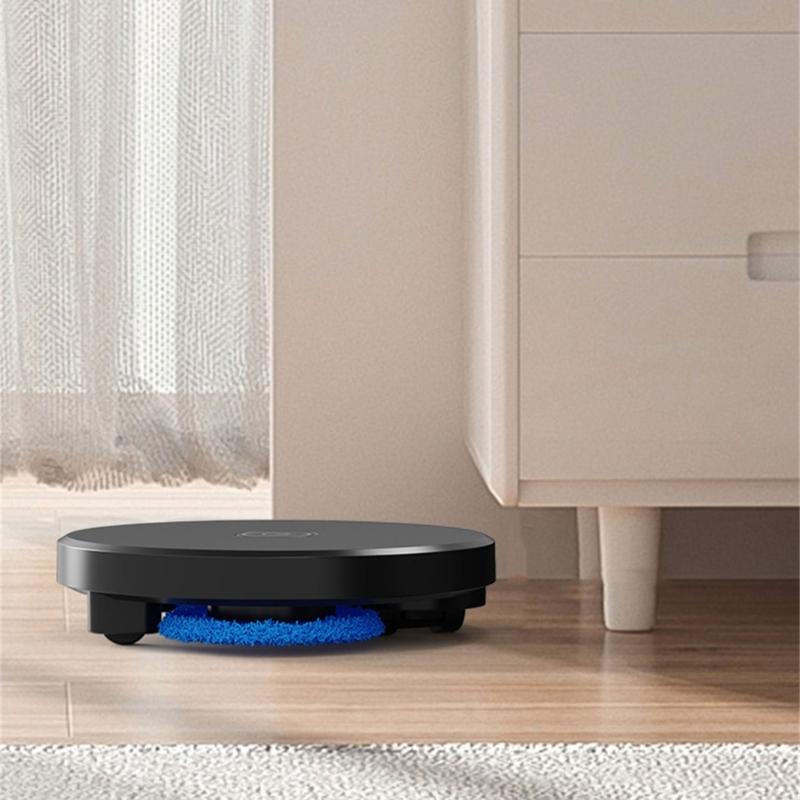 USB Rechargeable Electric Mop for Efficient Dirt Removal Automatic Wet Dry Floor Mopping Machine Sweeping Robot