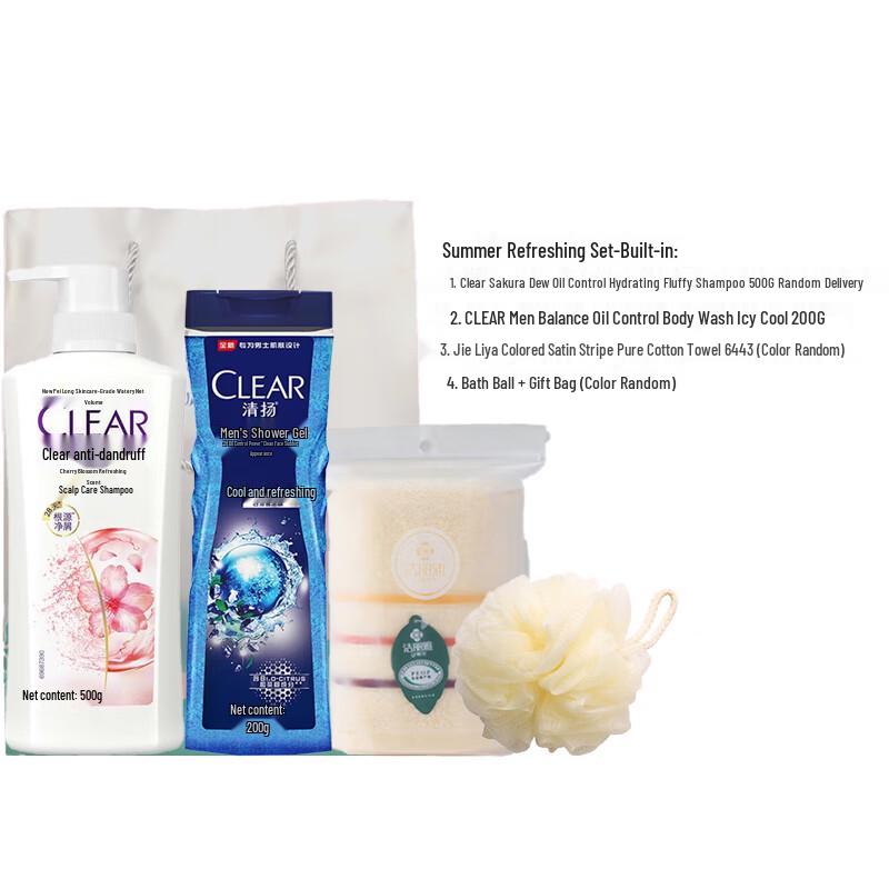 Clear Cool Care 4-Piece Set