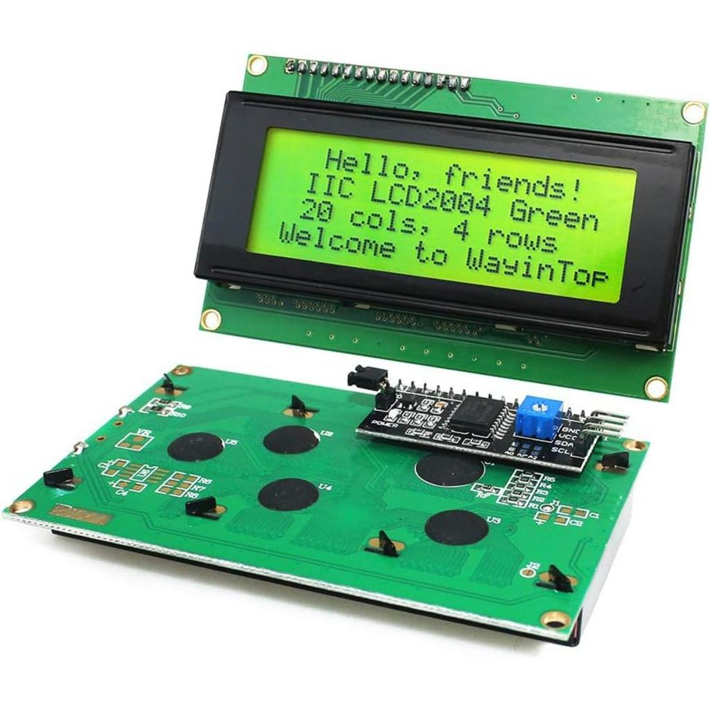 20x4 LCD-Displaymodul 2004 mit IIC/I2C/TWI serieller Schnittstellenadapter