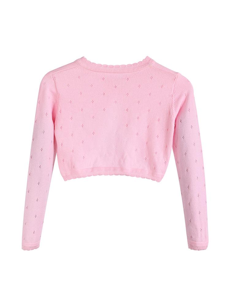 Κοριτσίστικη Μακρυμάνικη Μπλε Ζακέτα Καρντιγκάν Σάλι για Μπαλέτο