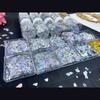 Laser Nail Glitter Holographic Nail Sequins Resin Mold Fillers Pailfor Nail Art Decor Face Body Nail Decals DIY Crafting