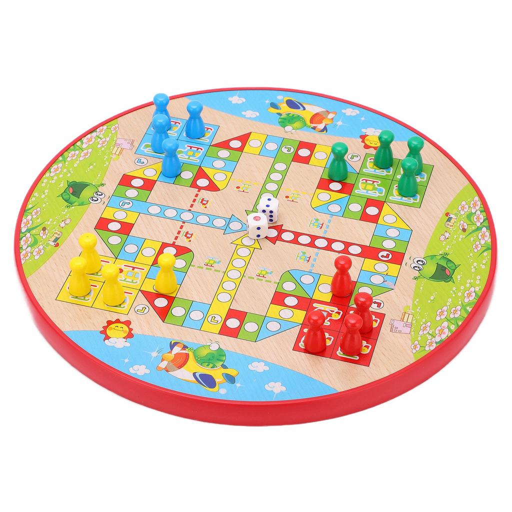 2 in 1 Dame Halma Sicher Pädagogisch Eltern-Kind-Interaktion Puzzle Kinderspielzeug