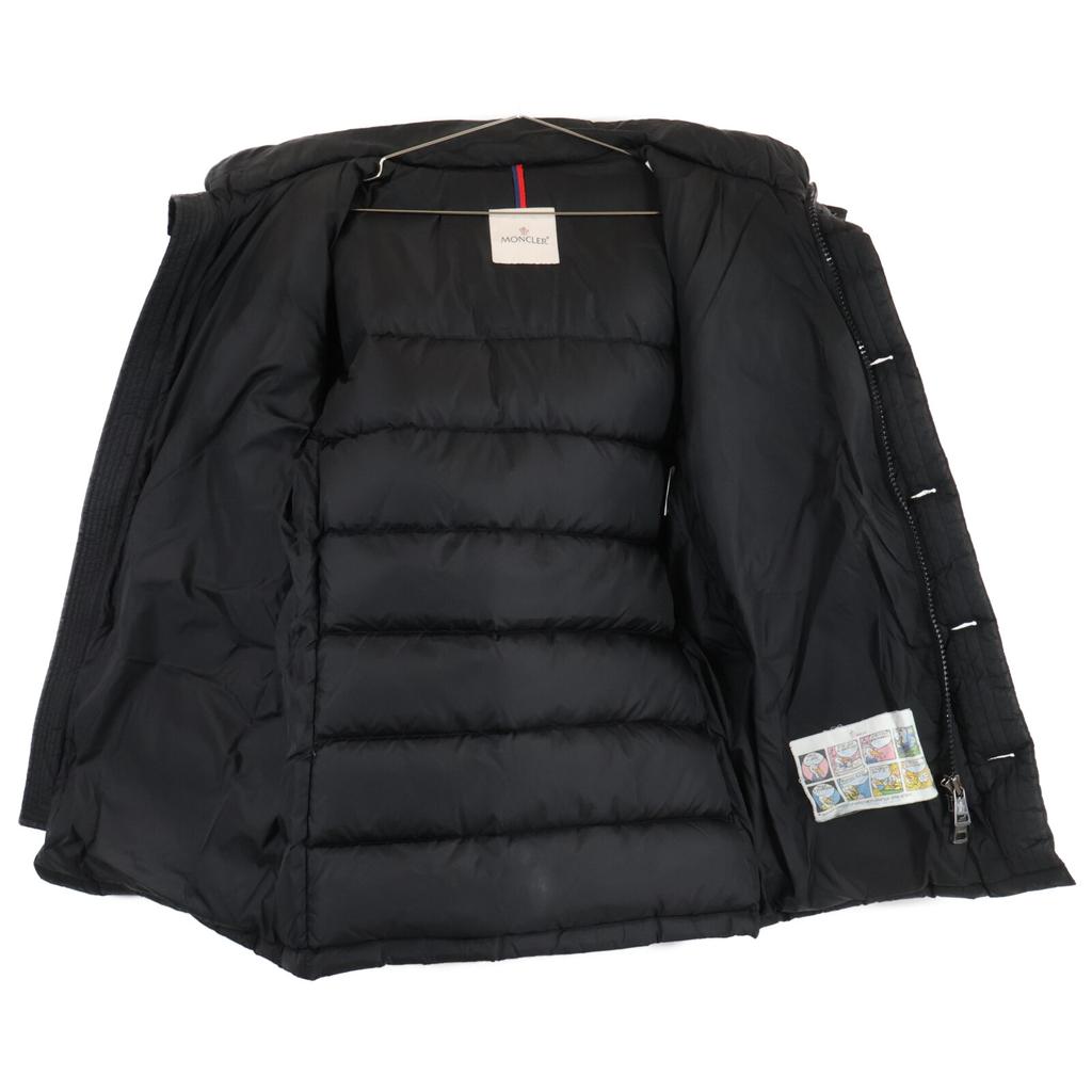 Moncler CLUNY Fur/hooded Down Jacket Jacket 3 blackUsed