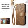 Leather Case with Card Holder for IPhone 18 17 15 16 13 14 12 11 Pro Max 17E 16E Casing Full Protection Girl Wallet Phone Covers