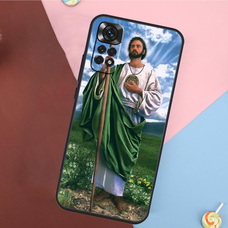 

San Judas Cover For Xiaomi Redmi Note 13 Pro 14 12 11 9 10 9S 10S 11S 12S Redmi 10C 12C 13C 14C Case Redmi Note 13ProPlus