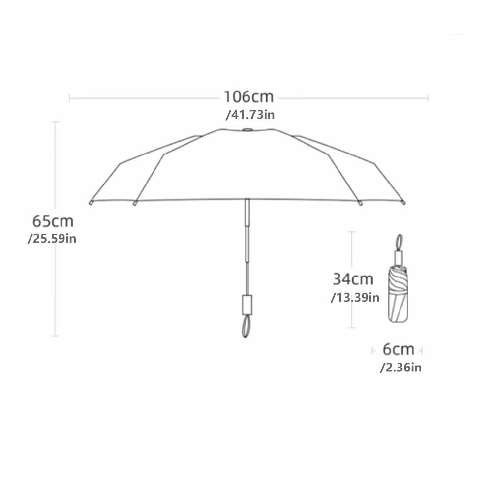 Strong Windproof Automatic Umbrella 48Bone Reinforced Sunproof  Brolly Folding Umbrella  Sunshade
