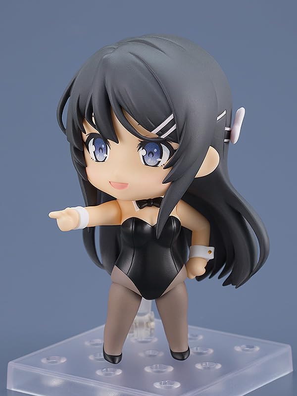 Nendoroid Rascal Does Not Dream of Bunny Girl Mai Bunny Girl Bewegliche Figur Senpai Sakurajima, Var., Nicht-Maßstab, Kunststoff, Bemalt,