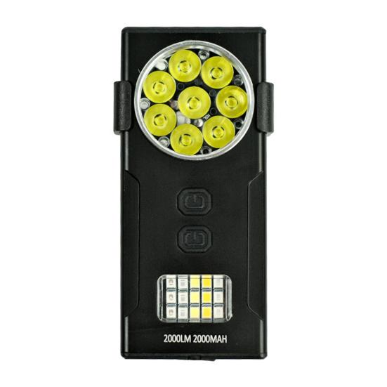 Clip-on Hat Light USB Rechargeable Waterproof Ultra Bright Modes Adjustable Mini Emergency