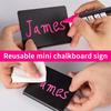 12Pack Mini Chalkboard Sign Chalkboard Signs Food Party Chalkboards Labels Message Blackboard Chalk Table Display Price Tabletop