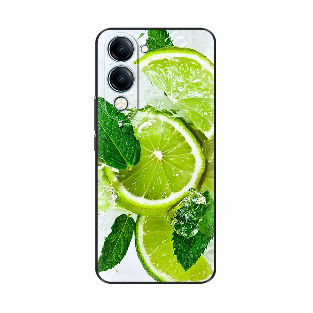 For Vivo Y19 5G Case Cool Painting Soft TPU Covers Black Silicone Back Cover for Vivo Y19 5G Y 19 Phone Cases Cartoon Fundas