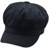 Thin Canvas Octagonal Hat Women'S Literary And Retro Versatile Duck Tongue Beret Temperament Newsboy Hat Simple Spring And Summer