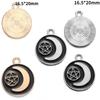 10pcs Enamel Charms Halloween Black Skull Butterfly Charms Pendant Designer CharmsFit Jewelry Making DIY Jewelry Findings W345