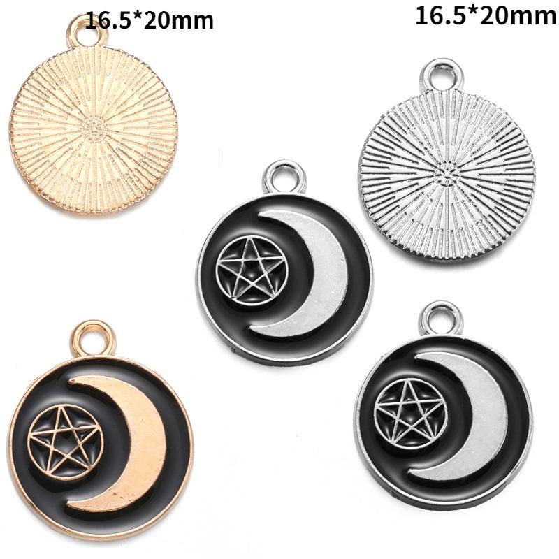 10pcs Enamel Charms Halloween Black Skull Butterfly Charms Pendant Designer CharmsFit Jewelry Making DIY Jewelry Findings W345