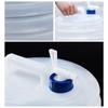 Large Capacity Folding Bucket Collapsible Water Container with Tap Travel Water Bag for Outdoor Camping Fishing Washing