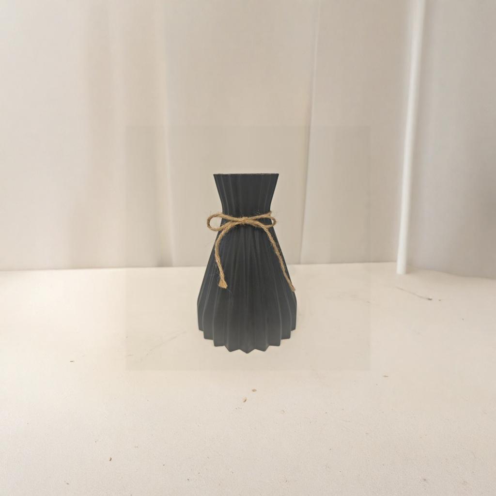 Plastikowy Dekoracyjny Wazon Odporny na Stłuczenia Lina Konopna Składany Wazon do Salonu