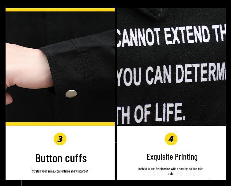 2025 Herrenjacke im Hongkong-Stil mit Revers - Trendig, gutaussehend, schlicht einfarbiges Modeoberteil