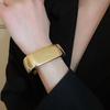 Punk Metal Bracelets For Women Men Geometric Cuff Bangles Personality Exaggerated Hand Jewelry
