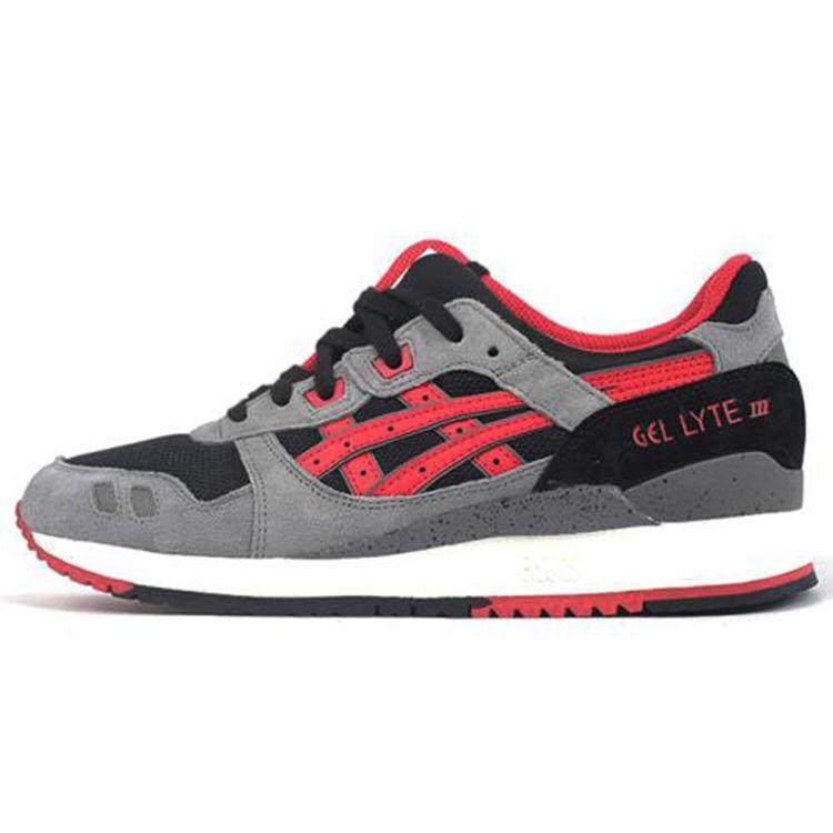 Asics Gel Lyte III Fiery Red Men Sneakers Black H635L-9023