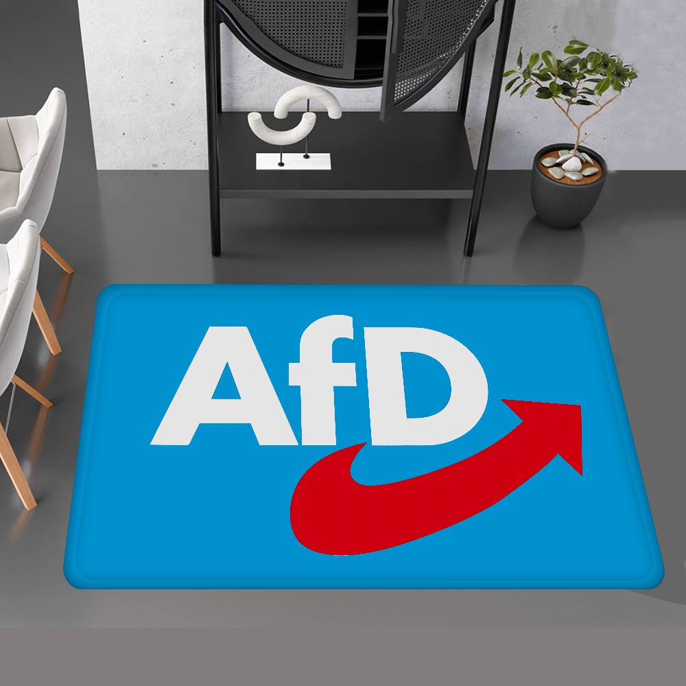 

Political AfD Logo Room Mats Anti-slip Absorb Water Long Strip Cushion Bedroon Mat Household Carpets 40x60cm