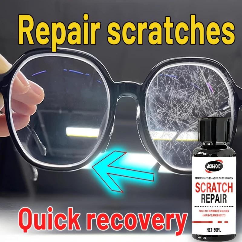 Multi Functional Glass Lens Repair Kit - Restoring Clarity and Smooth Surface - Suitable for Car Windows, Rearview Mirrors,