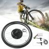 Electric Bike 36V 500W Hub Motor Conversion Kit Wheel 26in with Meter(rear Drive)