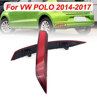 Fanale posteriore sinistro destro del freno, riflettore del paraurti, luci posteriori per VW POLO 2014-2017 6RD 945 105B 6RD 945 106B 6RD945105B 6RD945106B