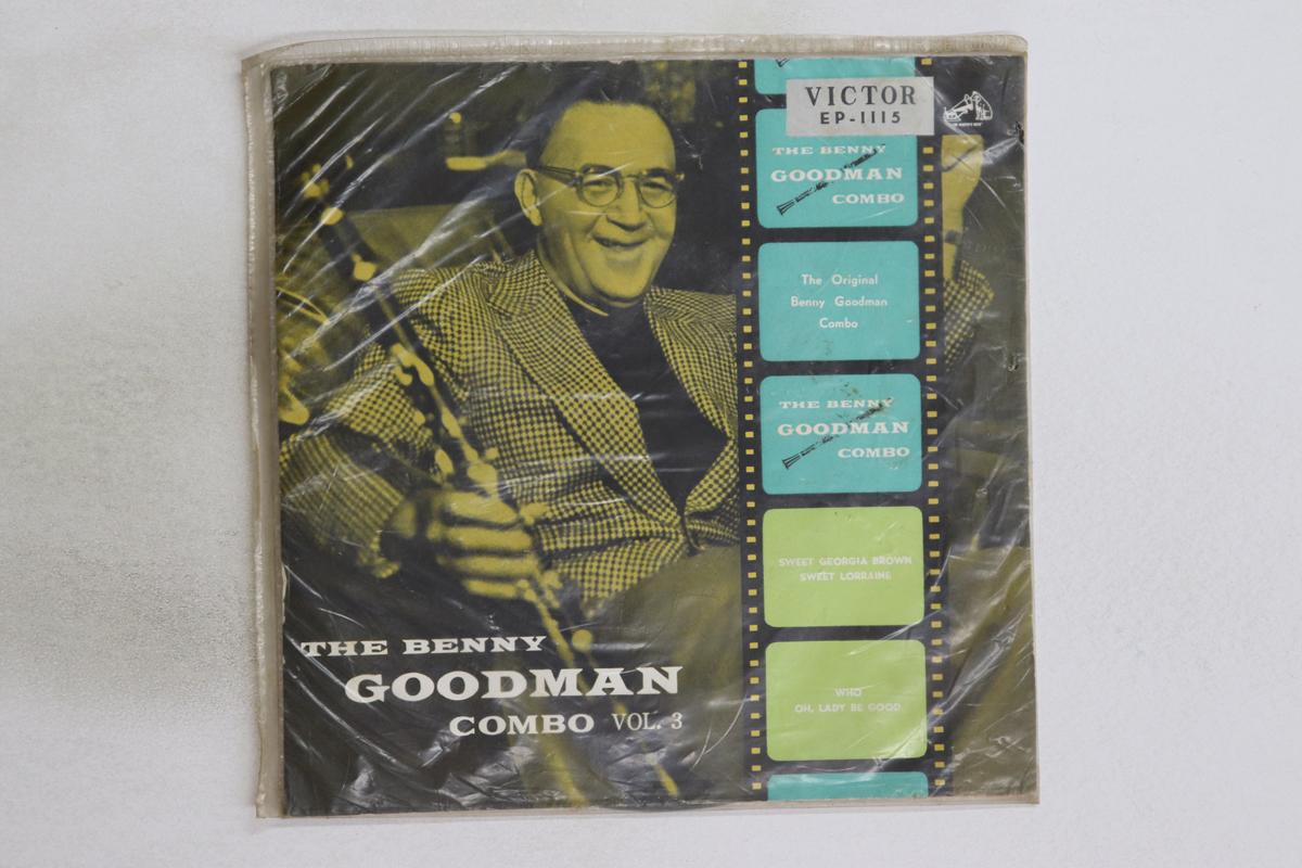 

7inch Record BENNY GOODMAN - Benny Goodman Combo Vol 3 EP1115 VICTOR Japan Jazz Used