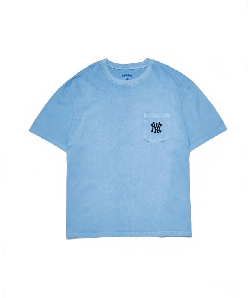 Naiseuwedeo Nw Bone Pocket T-Shirt (Blue)