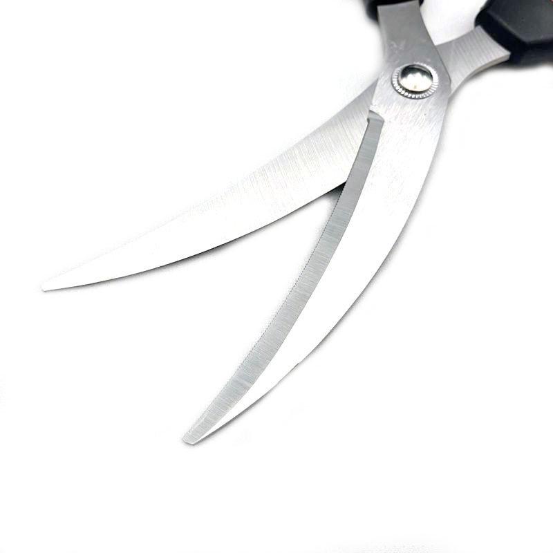 Korean Style BBQ Multi-functional Grill & Meat Scissors with Bottle Opener - Ideal for Chicken, Steak, and More