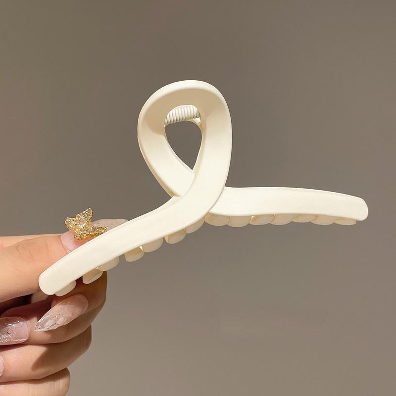 Large Acrylic Shark Hair Clip for Women - High-End Volume Grip Accessory