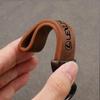 csgpkv1 Car Keychain Cowhide Leather Key Rings Waist Buckle Carabiner For Lexus F-SPORT ES RX NX LS UX LM LX GX LC RZ IS CT GS RC HS SC