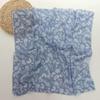 Women's Ethnic Style Leopard Print Scarf - Cotton Linen Silk Blend, Cashew Print, Autumn Accessory