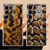 Snake Pattern Phone Cover Case for Samsung Galaxy S26 S24 S25 Edge S21 S22 FE S23 Ultra Note 20 Ultra 10 S20 Plus