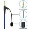 GEEKRIA Condenser Lapel Mini Smartphone Headphone Cable for Gaming and Compatible with eKid Riwbox and Kids Includes Boom Replacement Cord Clip-on