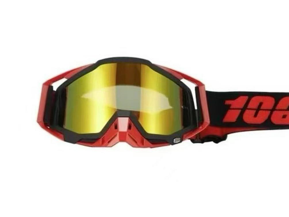 Gafas de Moto y Esquí a Prueba de Viento Transfronterizas: 100% Todoterreno, Equitación al Aire Libre y Protección para Descenso