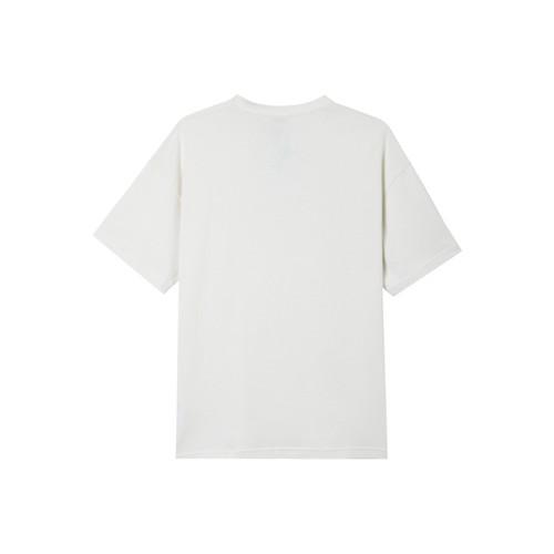 Nike Men's Solid Color Crew Neck Casual Short Sleeve T-Shirt In White